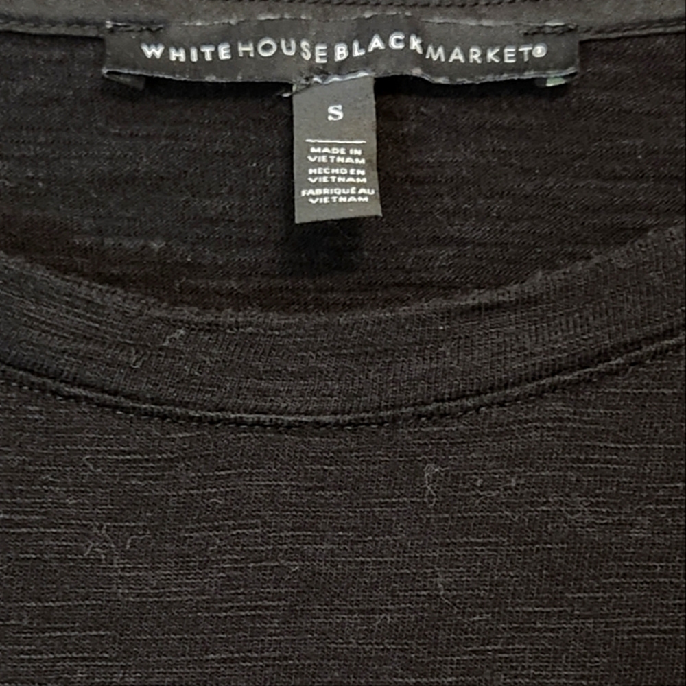 White House Black Market Women's Quarter Sleeve Shirt - Picture 3 of 4